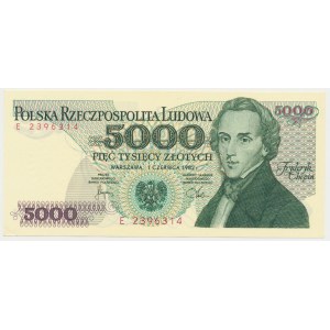 5.000 złotych 1982 - E