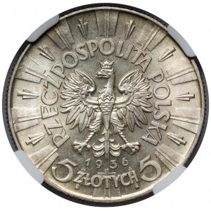 Piłsudski 5 złotych 1936