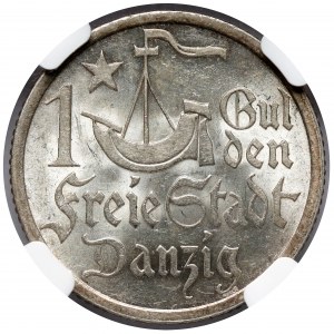 Gdańsk, 1 gulden 1923 - piękne