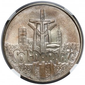 100.000 złotych 1990 Solidarność - odmiana C