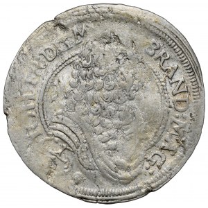 Brandenburg-Ansbach, Johann Friedrich, 1/6 talara 1676