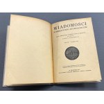 Wiadomości Numizmatyczno-Archeologiczne 1928-1930