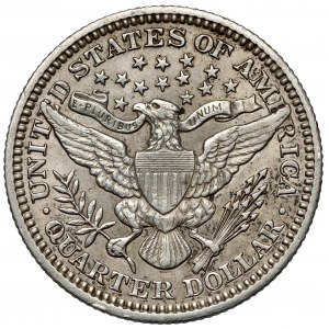 USA, 1/4 dolara 1909, Philadelphia - Barber quarter