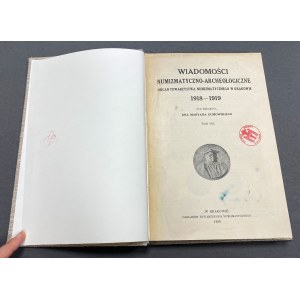 Wiadomości Numizmatyczno-Archeologiczne 1918-1919