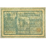 Gdaňsk, 50.000 marek 1923 - šestimístné číslování - KRÁSNÝ
