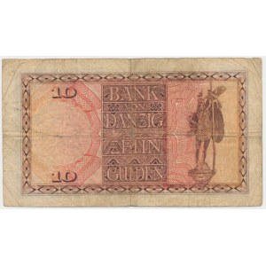 Danzig, 10 guldenov 1924 - A