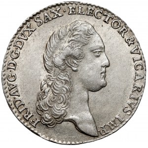 Sasko, Friedrich August III, 1/6 thaler 1790 IC