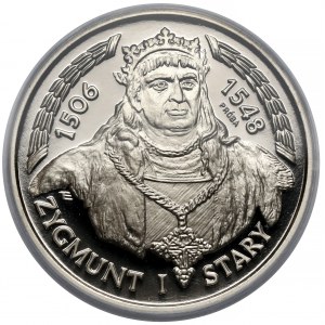 Próba NIKIEL 200.000 złotych 1994 Zygmunt I Stary - popiersie