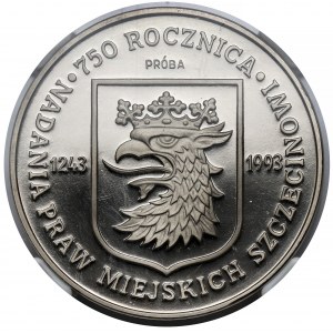 Próba NIKIEL 200.000 złotych 1993 Szczecin
