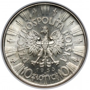 Piłsudski 10 złotych 1936