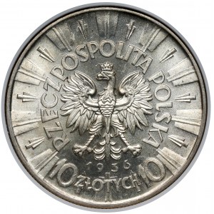 Piłsudski 10 Zloty 1936