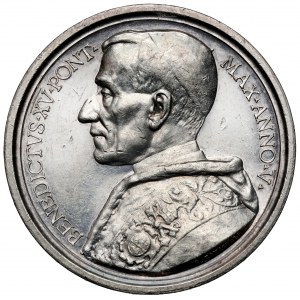 Vatikán, Benedikt XV, medaila 1919