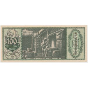 Sopot (Zoppot), 100 mln mk 1923