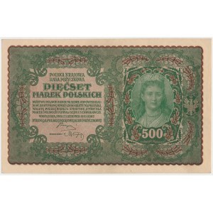 500 mkp 1919 - II Serja T (Mił.28b)