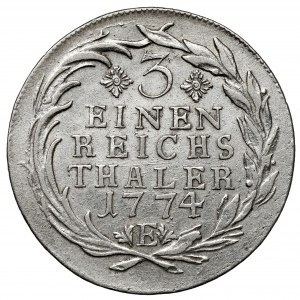 Prusko, Friedrich II, 1/3 toliarov 1774-E, Königsberg