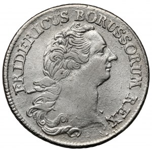 Sliezsko, Fridrich II Veľký, 1/3 toliarov 1768-B, Vroclav