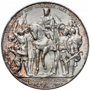 Prusy, 3 mark 1913-A - Bitwa Narodów