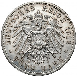 Preußen, 5 Mark 1913-A