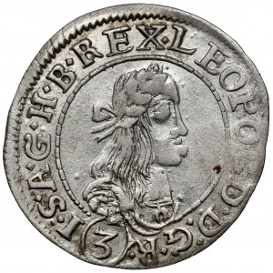 Węgry, Leopold I, 3 krajcary 1673 KB, Kremnica