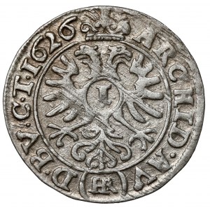 Śląsk, Ferdynand II, 1 krajcar 1626 HR, Wrocław - rzadki