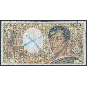 France, 200 Francs 1992 - FORGERY