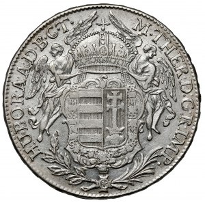 Węgry, Maria Teresa, 1/2 talara 1764-B SK-PD, Kremnica