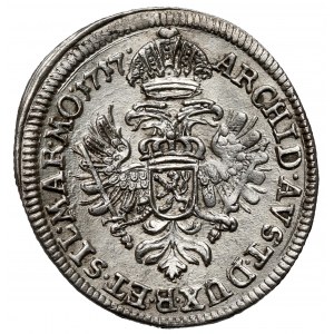 Czechy, Karol VI, 3 krajcary 1717, Praga