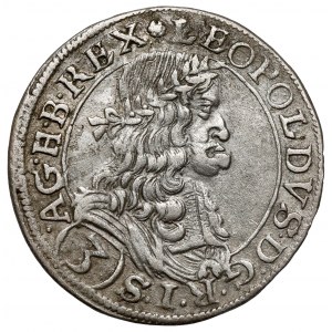 Austria, Leopold I, 3 krajcary 1668, Wideń