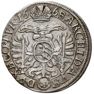 Austria, Leopold I, 3 krajcary 1668, Wideń