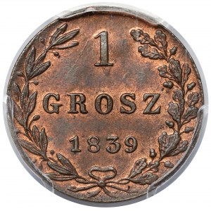 1 grosz 1839 MW, Warszawa