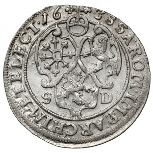 Saksonia, Johann Georg I, 1/24 talara 1638 SD