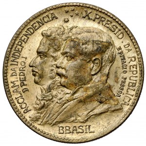 Brazylia, 1000 reis 1922 - błąd BBASIL