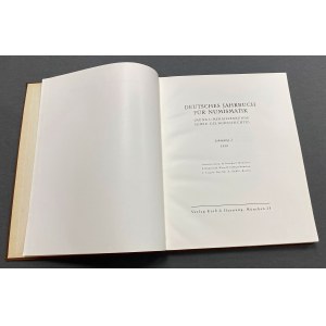 Deutsches Jahrbuch fur Numismatik 1939