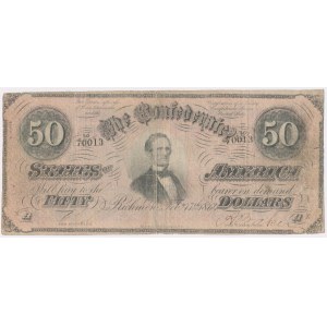 USA, 50 Dollars 1864 - Richmond
