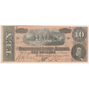 USA, 10 Dollars 1864 - Richmond