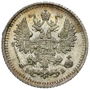 Rosja, Mikołaj II, 5 kopiejek 1908