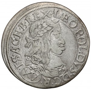 Austria, Leopold I, 15 krajcarów 1662 CA, Wiedeń