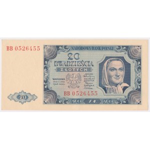 20 złotych 1948 - BB