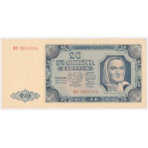 20 złotych 1948 - BU