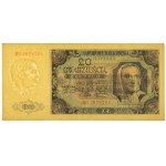 20 złotych 1948 - BU