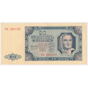 20 złotych 1948 - DU