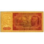 100 złotych 1948 - CA i GH - bez ramki (2szt)