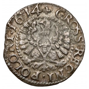 Zygmunt III Waza, Grosz MALBORK 1614 - B.RZADKI