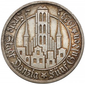 Gdańsk, 5 guldenów 1923