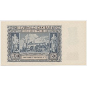 20 złotych 1940 - O