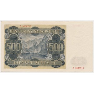 500 złotych 1940 - A