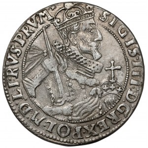 Zygmunt III Waza, Ort Bydgoszcz 1624 - Sas w owalu