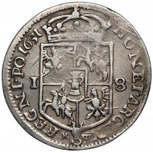 Jan II Kazimierz, Ort Wschowa 1651 MW
