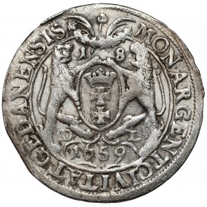 Jan II Kazimierz, Ort Gdańsk 1659 DL