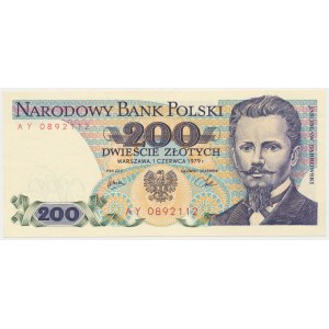 200 złotych 1979 - AY